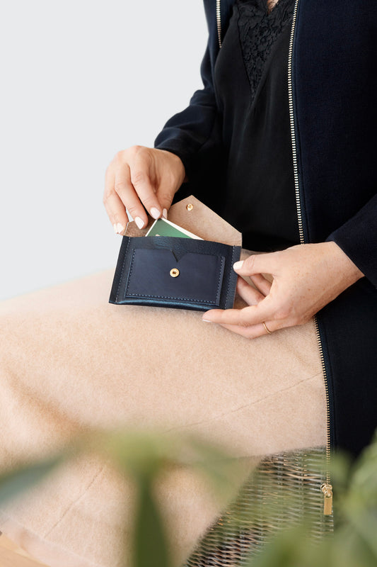 Card Case in NAVY